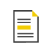 paper with text icon