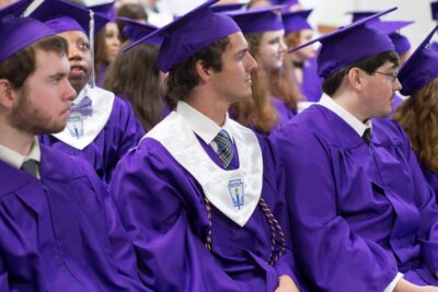 boys in graduation